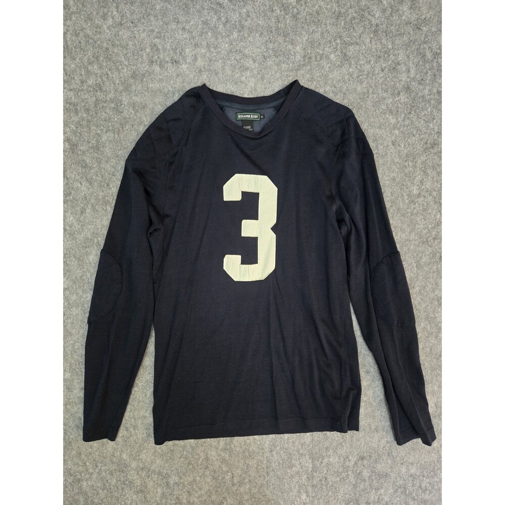 Vintage Benjamin Bixby (Andre 3000) Blue Men's Sz XL Rugby Shirt Outkast Y2K 90s
